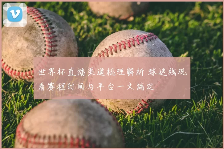 世界杯直播渠道梳理解析 球迷线观看赛程时间与平台一文搞定